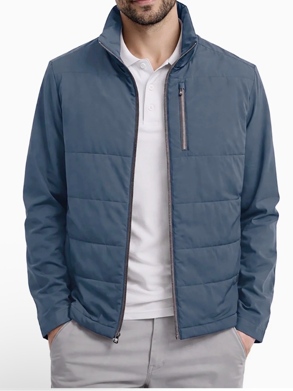 Hawke & Co men’s 2xL blue performance jacket